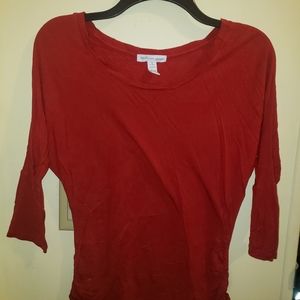 3/4 sleeve ambiance apparel top